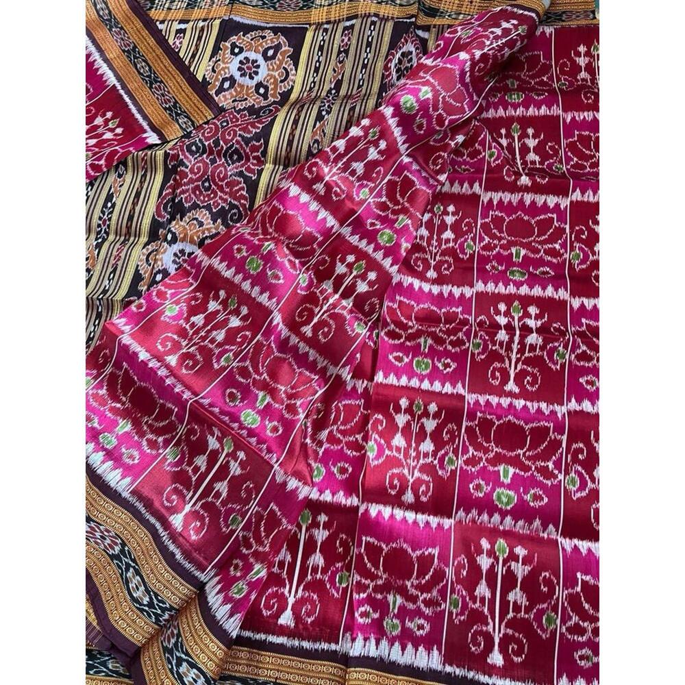 Wedding Saree Odisha Khandua Silk Saree Partywear Saree For Women Odiya Sari
